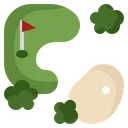 Free Golf Field  Icon