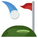 Free Golf Flaming  Icon