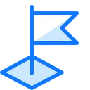 Free Golf Bandera Icono
