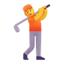 Free Golfing Color Default Icon