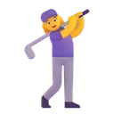 Free Golfing Color Default Icon