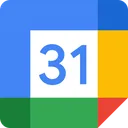 Free Google Calendar  Icon