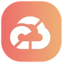 Free Google cloud  Icon