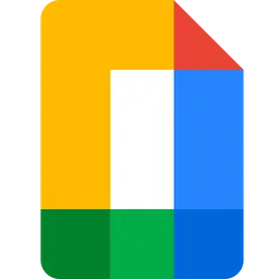 Free Documentos de google Logo Icono
