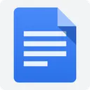 Free Google Docs Icône
