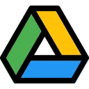Free Google Drive Social Media Logo Logo Icon