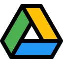 Free Google Drive Social Media Logo Logo Icon
