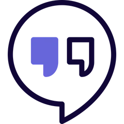 Free Google Hangouts Logo Symbol