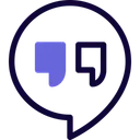 Free Google Hangouts Social Logo Social Media Icon