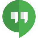 Free Google Hangouts Social Logo Social Media Icon