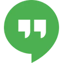 Free Google Hangouts Social Media Logo Logo Icon