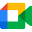 Free Google Meet  Icon