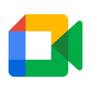 Free Google Meet  Icon