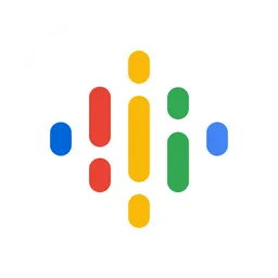 Free Google podcasts Logo Icon - Download in Flat Style