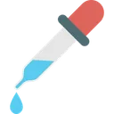 Free Gouttelette De Liquide Bleu Compte Gouttes Pipette Compte Gouttes Icon