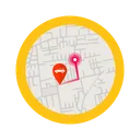 Free Gps Faro Sensore Icon