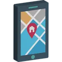 Free Gps Device Navigation Device Gps Tracker Icon