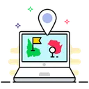 Free Map Location Location App Gps Navigator Icon