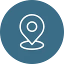 Free GPS Standort Karte Symbol