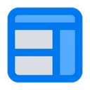 Free Grade Wireframe Layout Icon