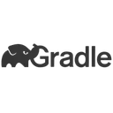 Free Gradle Plain Wordmark Icon