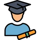 Free Graduate person  Icon