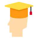 Free Student Graduation Cap Education Icon