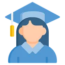 Free Graduating Student  Icon