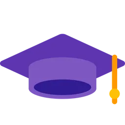 Free Graduation Cap  Icon