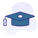 Free Graduation Cap Education Graduation Icon