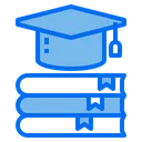 Free Book Graduation Cap Education Icon