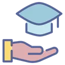 Free Mortarboard Hat Cat Icon