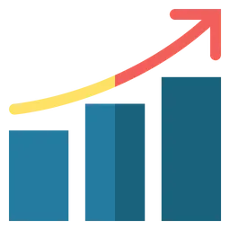 Free Gráfico de crescimento  Ícone