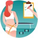 Free Grafico De Fitness Instrutor De Ginastica Metas De Ginastica Ícone