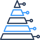 Free Grafico De Piramide Piramide Negocios E Financas Ícone