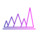 Free Diagramm Spitze Wert Symbol