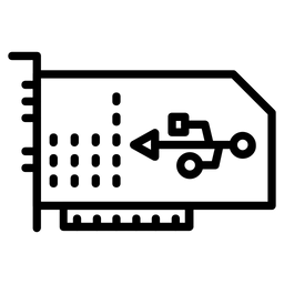 Free Grafikkarte  Symbol