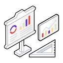 Free Grafische Darstellung Diagrammprasentation Geschaftsdemonstration Symbol