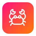 Free Granchio Cancro Frutti Di Mare Icon