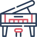 Free Grand piano  Icon