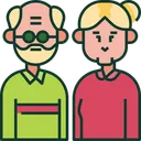 Free Grandparents Grandmother Grandfather Icon