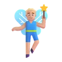 Free Hada Color Medio Claro Icono