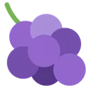 Free Grapes Fruit Emoj Icon