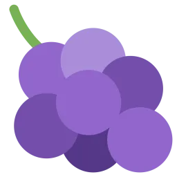 Free Grapes Emoji Icon