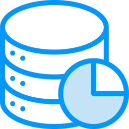 Free Graph Database Icon - Download in Colored Outline Style
