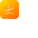 Free Graph Analysis Analytic Icon