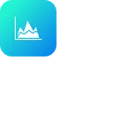 Free Graph Analysis Analytic Icon