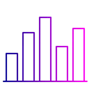 Free Graph Chart Up Icon