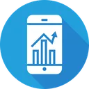 Free Graph Marketing Mobile Icon