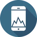 Free Graph Marketing Mobile Icon